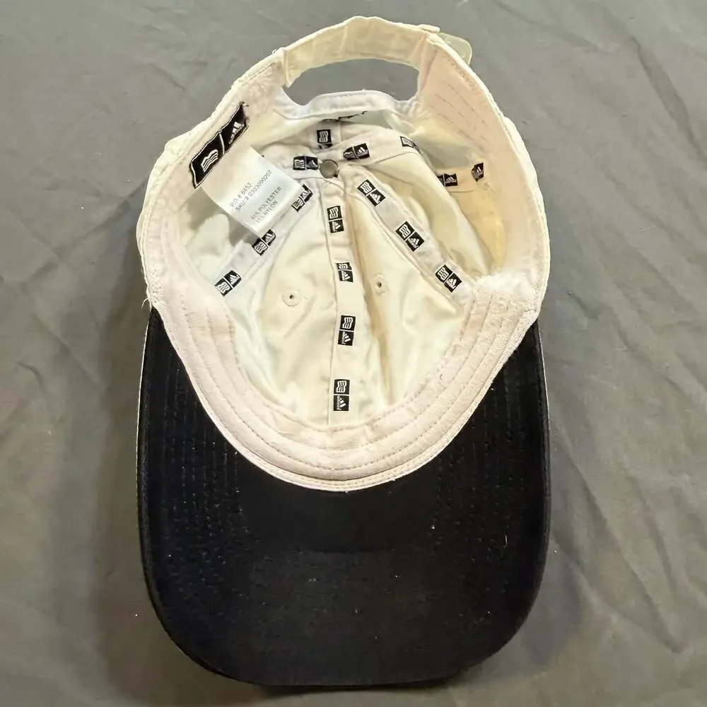 Adidas Golf ClimaCool White Black Performance Adjustable Hat Cap